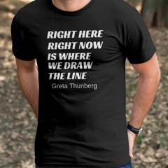 Right here right now is where we draw the line on climate change Essential Shirt
