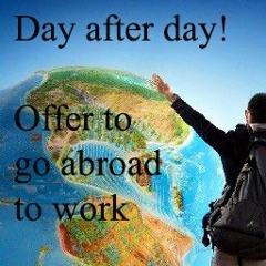 Day after day! Offer to go abroad to work. Grocery store. Stable Salary