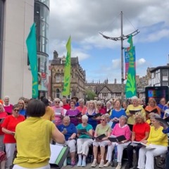 The Bridgewater Singers at Manchester Day 2025 - interview with Lara Bland