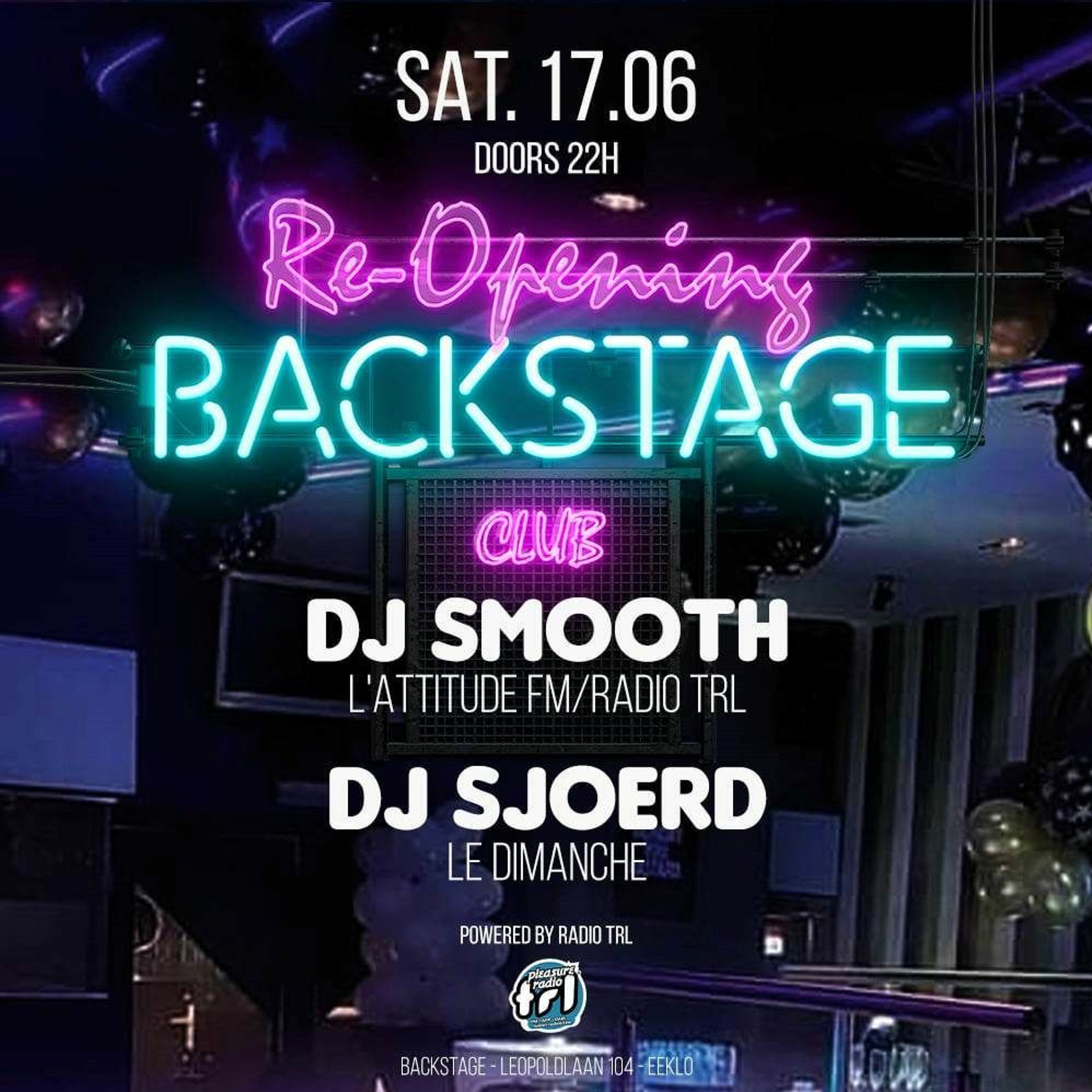 17/06/23 - Dj Smooth Live @ Re-Opening Backstage Club episode artwork