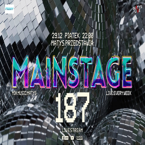 Dj Matys - Live on Mainstage ''187 [LIVE UP] (29.12.2023) up by PRAWY