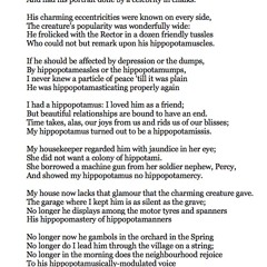 315 I Had A Hippopotamus by Patrick Barrington