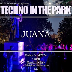 JUANA - TECHNO IN THE PARK