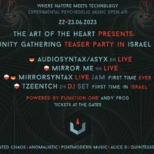 Unity Gathering Teaser Israel - TZEENTCH DJ Set Extract - June 2023