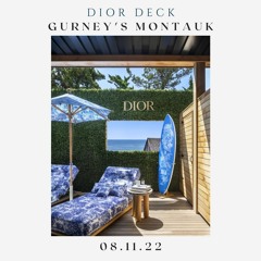 Dior Deck at Gurney's Montauk