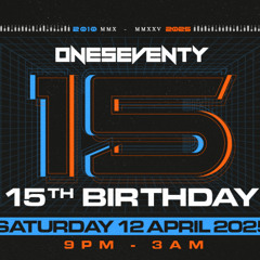 DJ Cotts - Live at OneSeventy 15th Birthday, Sydney 12-APR-25