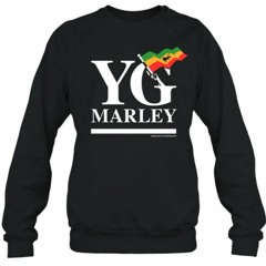 Emancipate Yourself Yg Marley Flag Logo Praise Jah In The Moonlight T-Shirt