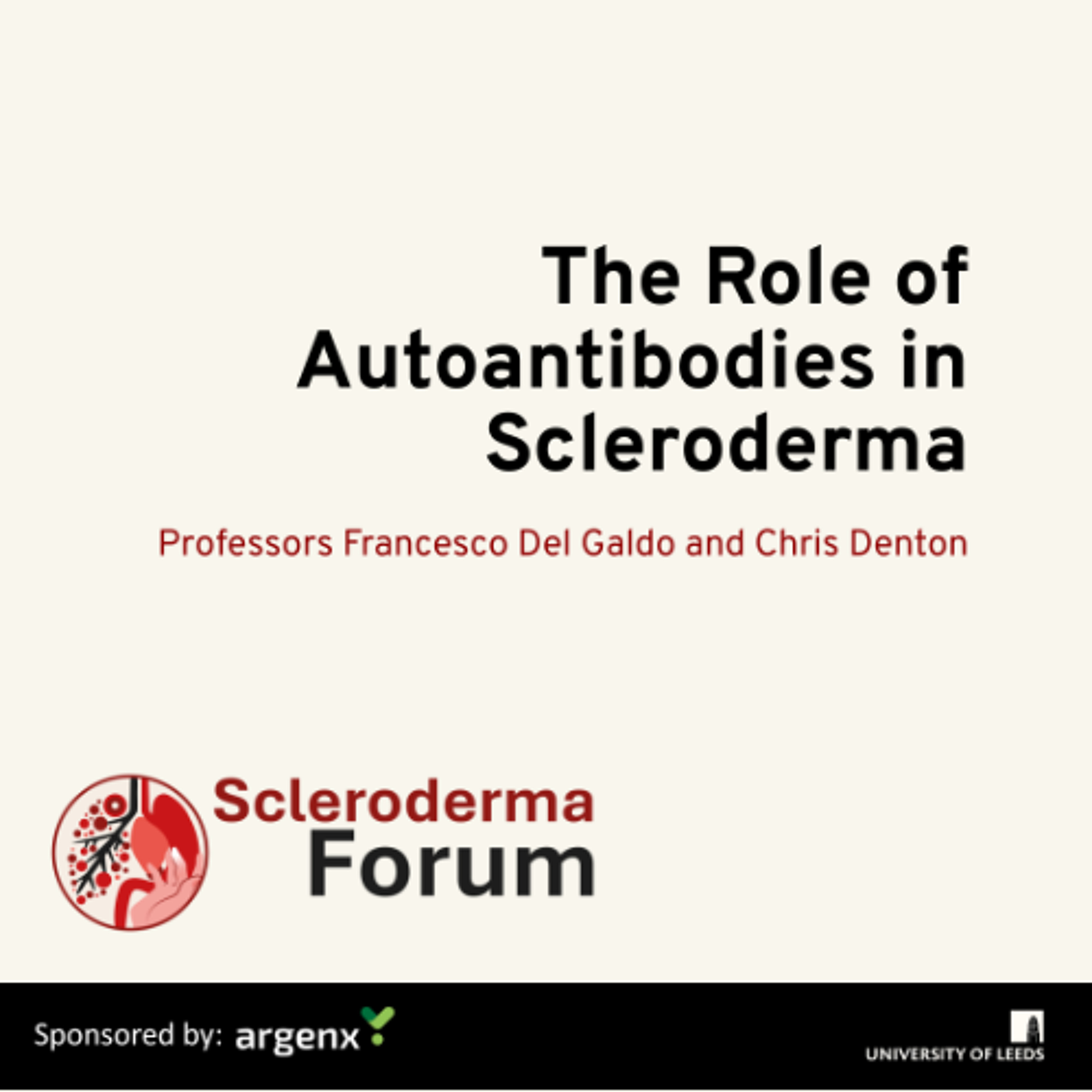 The Role of Autoantibodies in Scleroderma, December 2025 episode artwork