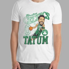 Celtics Jayson Tatum Caricature T-Shirt