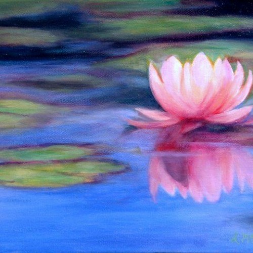 Stream An Adjective For The Motion Of The Lotus Flower On The Surface