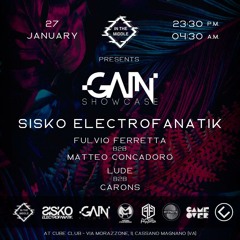 Sisko Electrofanatik Live @Cube Club (In The Middle Party / Gain Showcase - Varese) 22 1 23