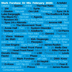 Mark Forshaw DJ Mix Feb 2020
