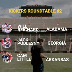 Kickers Roundtable: Will Reichard, (Alabama) Jack Podlesny, (Georgia) Cameron Little (Arkansas)