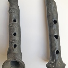 Robert Hughes_Trio for Mexican Clay Flute, Coffee Cans, and Jhalaturanga