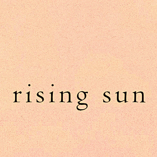 [naviarhaiku589] rising sun