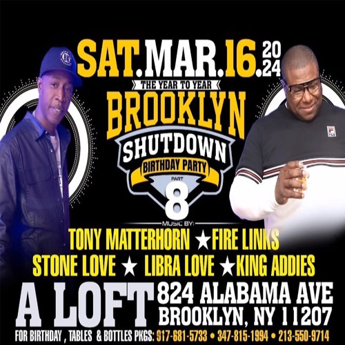 BROOKLYN SHUTDOWN BIRTHDAY BASH