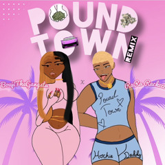 BoujiTheGangsta x RaRa Rackzzz - Pound Town (Streetmix) (Cover)