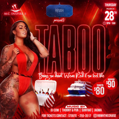 RBWH Taboo 28th March Mc Inspire 2