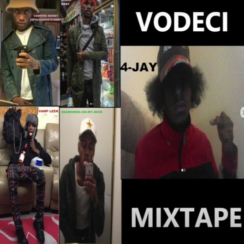 SPACEGHOSTPURRP X BLACK KRAY X 4JAY X VAMP LEEK X DOMD - VODECi   DARK R&B MIXTAPE