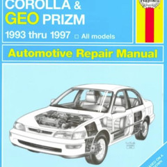 ACCESS EBOOK 📕 Toyota Corolla & Geo Prizm Automotive Repair Manual by  Jay Storer EB