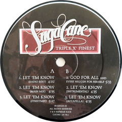 Sugacane - God For All (Amsterdam, 1996)