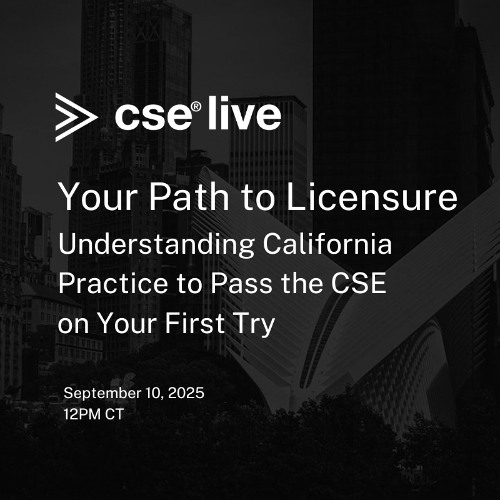 CSE Live: Understanding California Practice