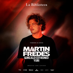 Martin Fredes @La Biblioteca Junio 2026