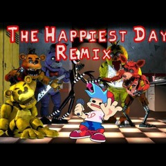 FNF - FNAF 1 Mod - The Happiest Day - CoverRemix