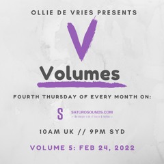 VOLUMES on Saturo Sounds - Volume 5 with Ollie de Vries (February 24, 2022)