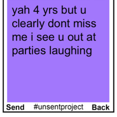 I'll be gone by prom night so don't care about me too much prod sickboi