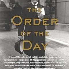 Download PDF The Order of the Day