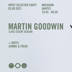 Combe @ Input Selector party, Macadam, Nantes - 03-09-2021