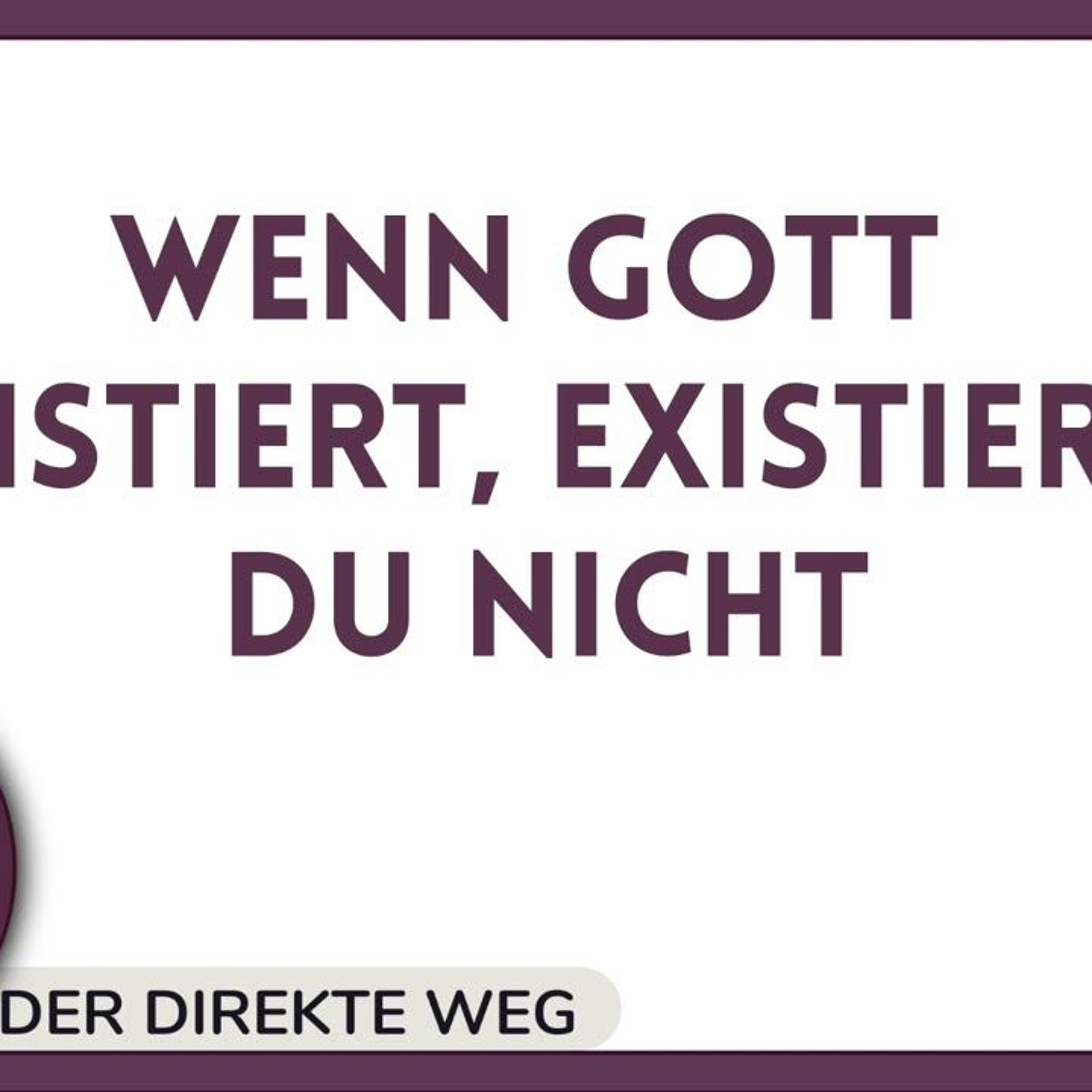13 Ein Kurs in Wundern EKIW | Eine bedeutungslose Welt erzeugt Angst episode artwork