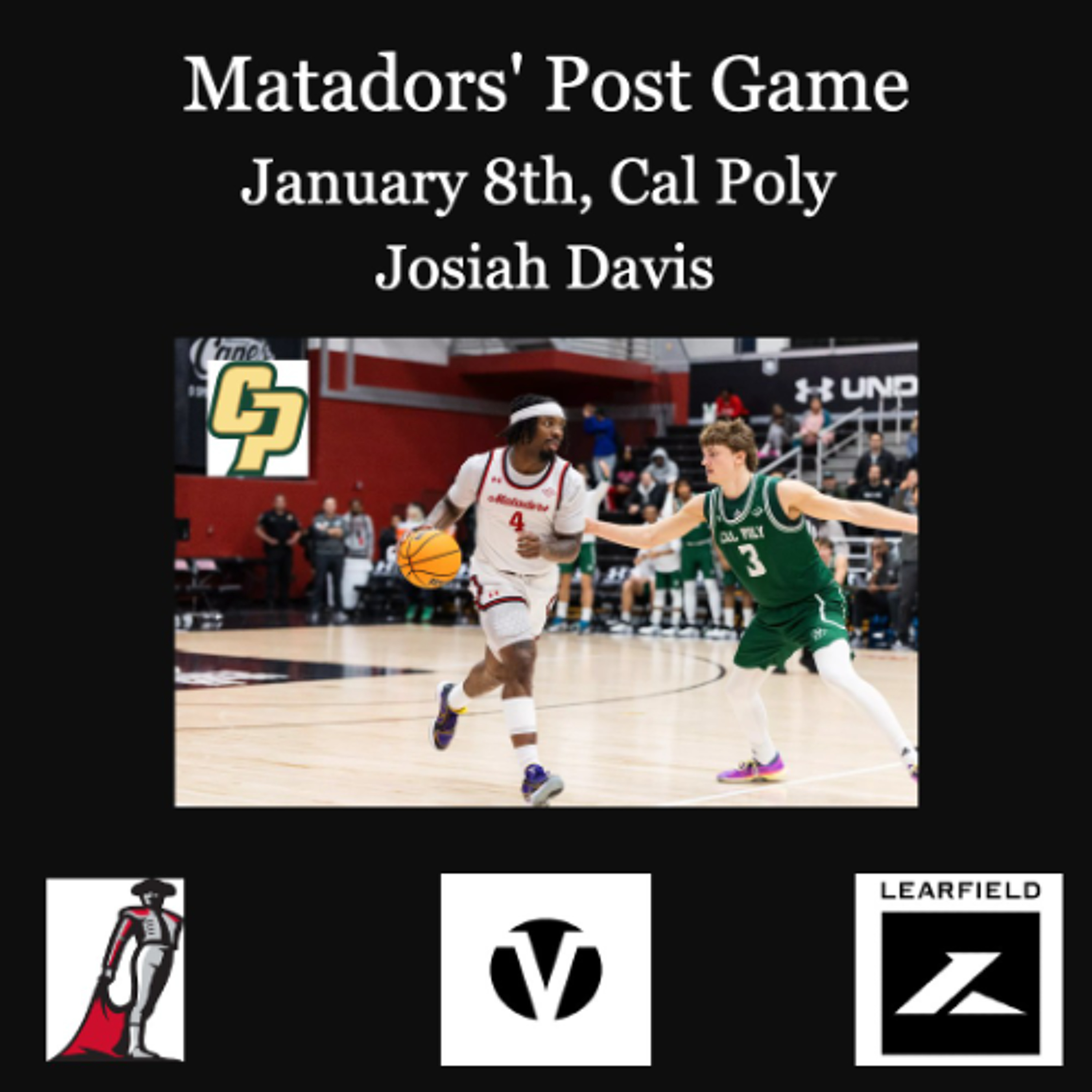 Matadors' Post Game, January 8th, 2026 - Josiah Davis episode artwork