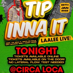 Tip Inna It: Live Audio Hosted By @Fatzofficial