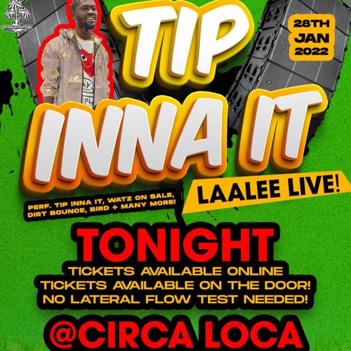 Tip Inna It: Live Audio Hosted By @Fatzofficial
