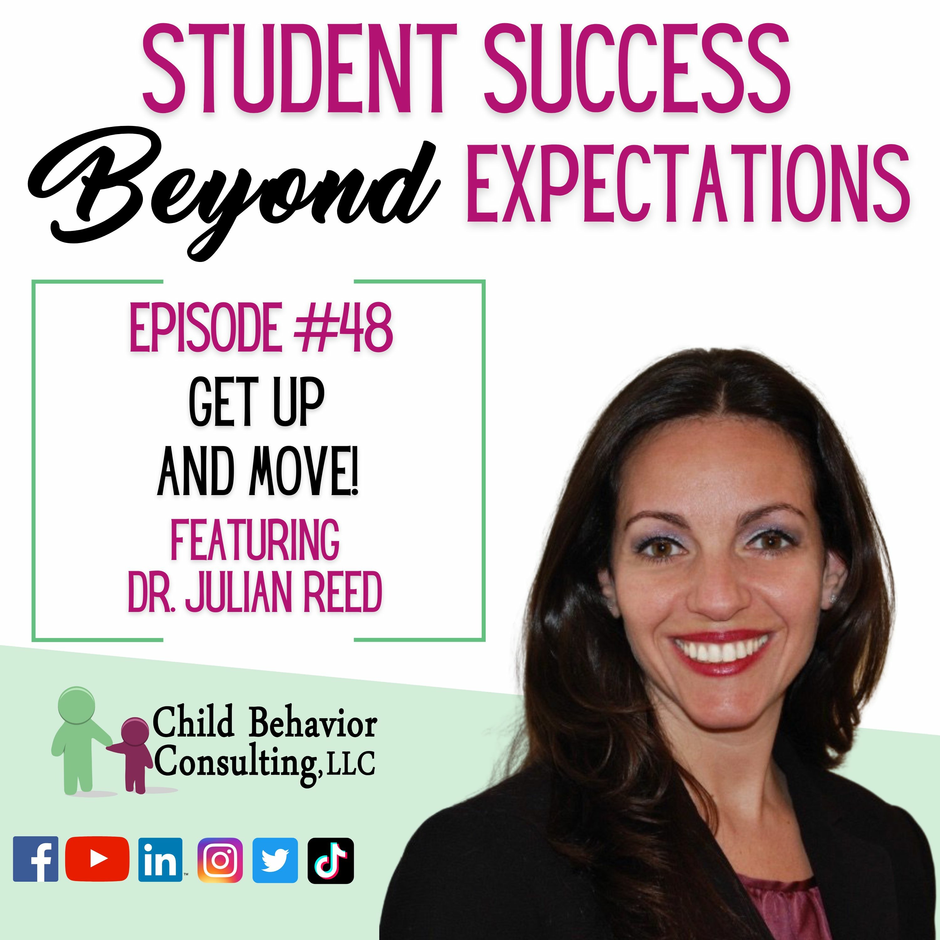 Get Up and Move! - Student Success Beyond Expectations Podcast Episode 48 episode artwork