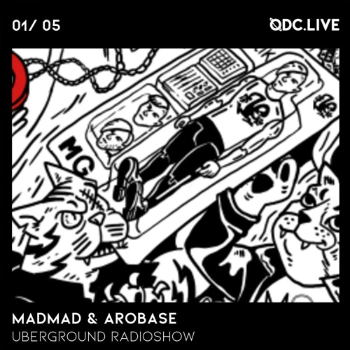 Überground Radioshow w/ Arobase & Madmad Soundcloud podcast image for
