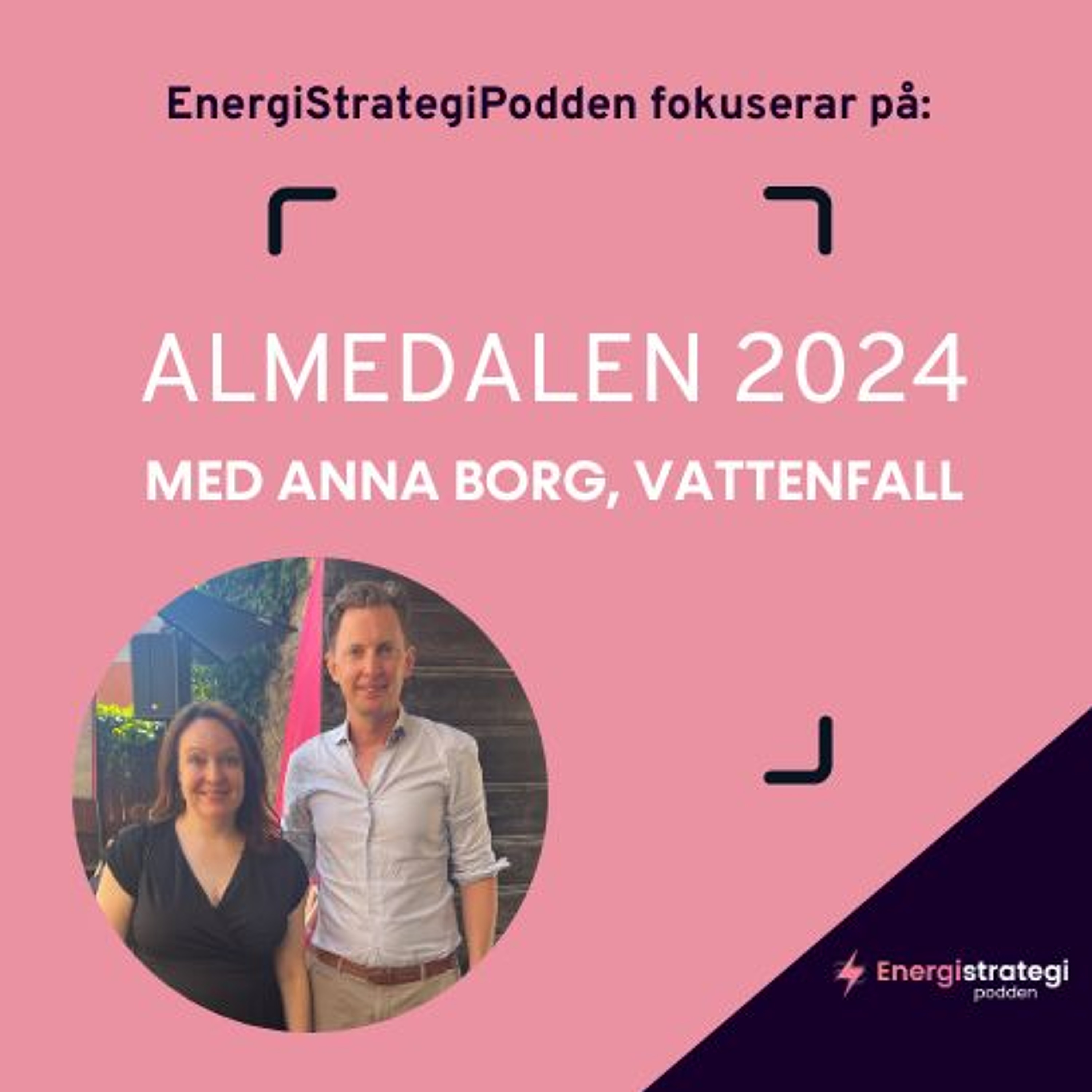 #261 - Anna Borg, Vattenfall & Energistrategipodden fokuserar på Almedalen 2024 episode artwork