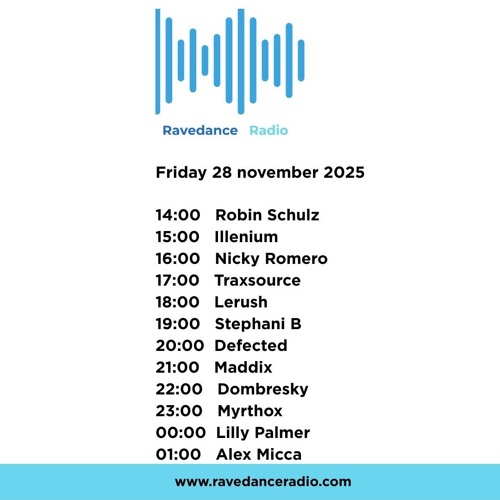 Mix Rave Dance Radio 28-11-2025 (#5)