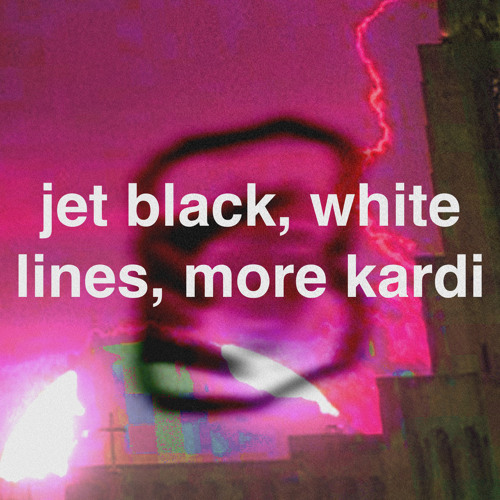 Stream jet black, white lines, more kardi (prod. kardia26) by kardia26