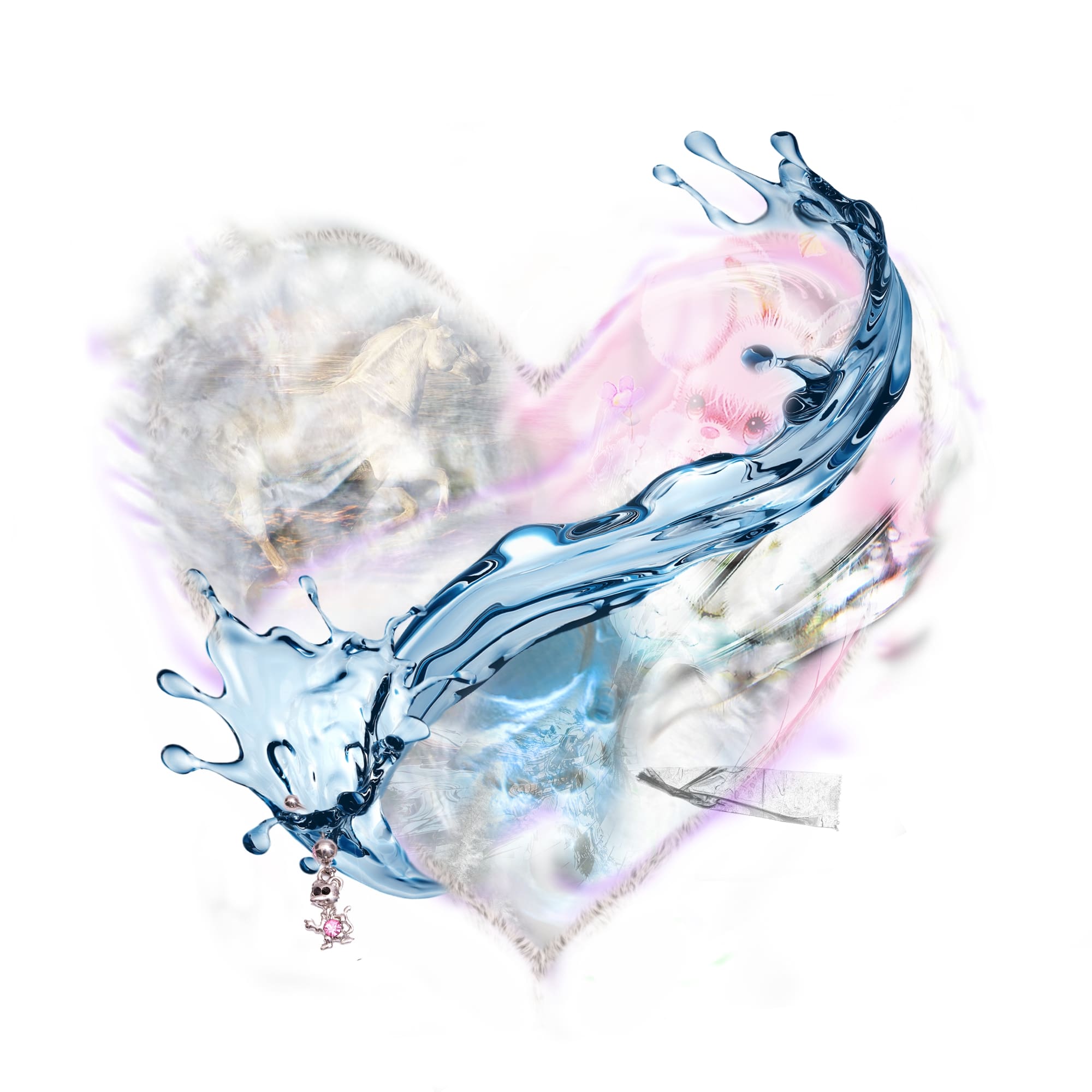 Verre d’eau glacée