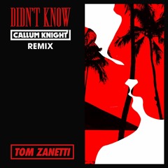 Tom Zanetti - Didn't Know (Callum Knight Remix)
