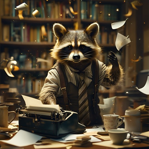 She Throws Words Like a Caffeinated Raccoon Swinging a Typewriter