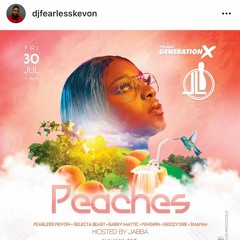 PEACHES (LIVE AUDIO)  JULY 2021 LAVO LANES (FEARLESS KEVON X JABBA) EXPLICIT