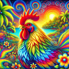 Hawaiian Rooster - Psychedelic trance mix 2025