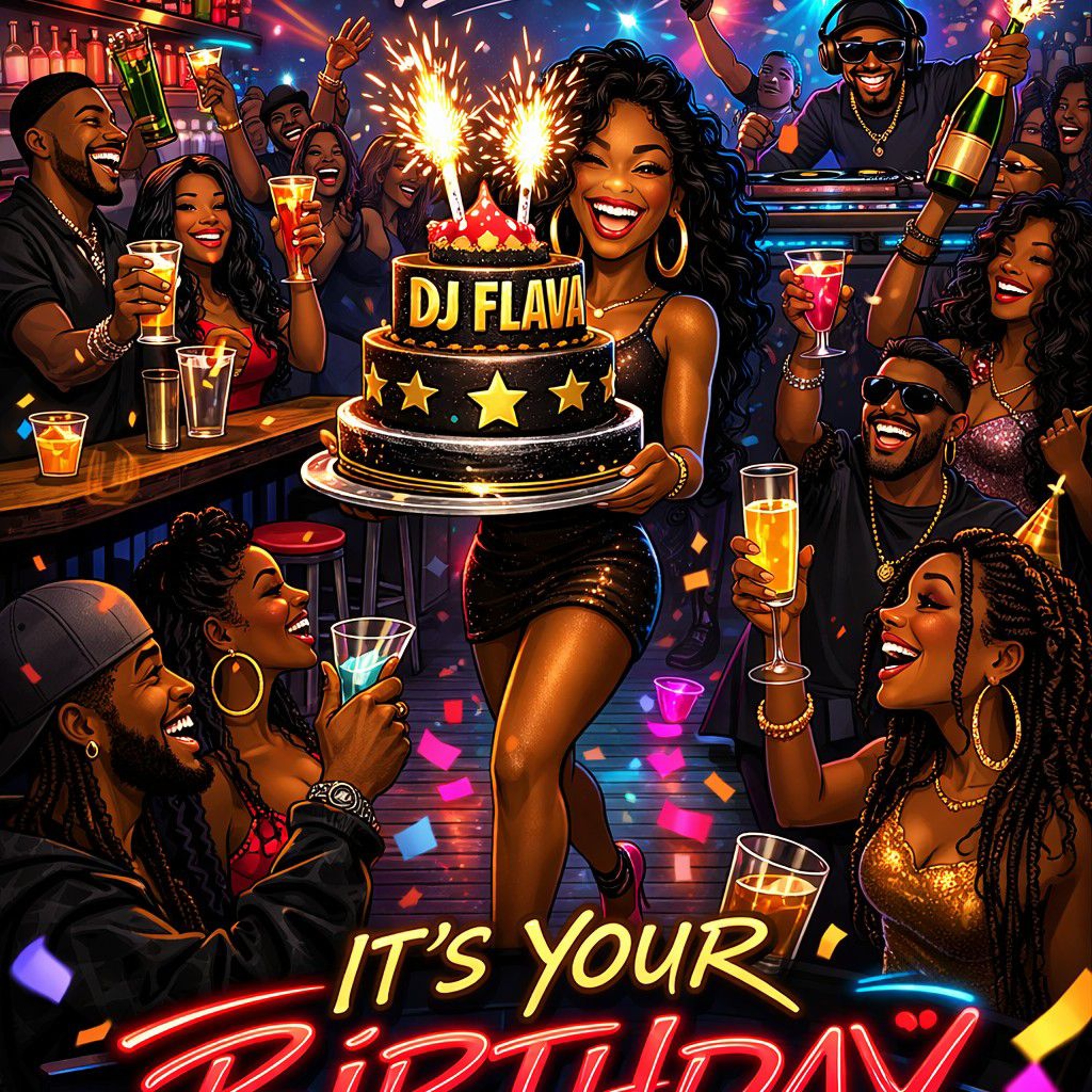 DJ FLAVA - IT'S YOUR BIRTHDAY