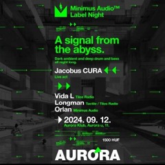 Minimus Label Night - promo mix by Longman