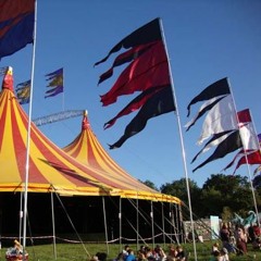 POV: You're at a festival and you standing just outside of the Yarnak tent