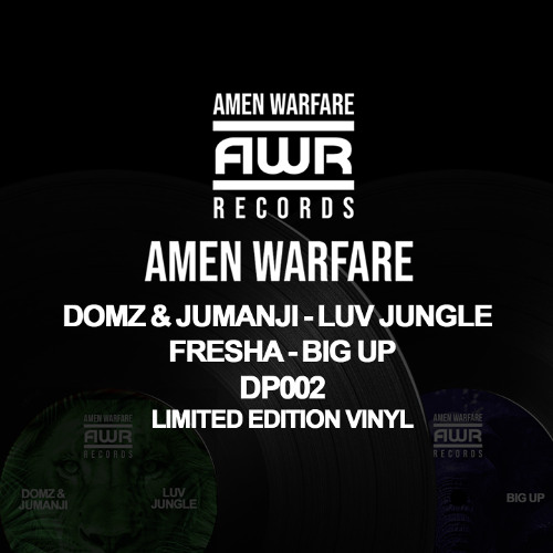 Amen Warfare DP002 Domz & Jumanji - Luv Jungle - Fresha - Big Up